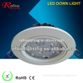 Aluminum body with white color surface 9W ultra thin led downlight